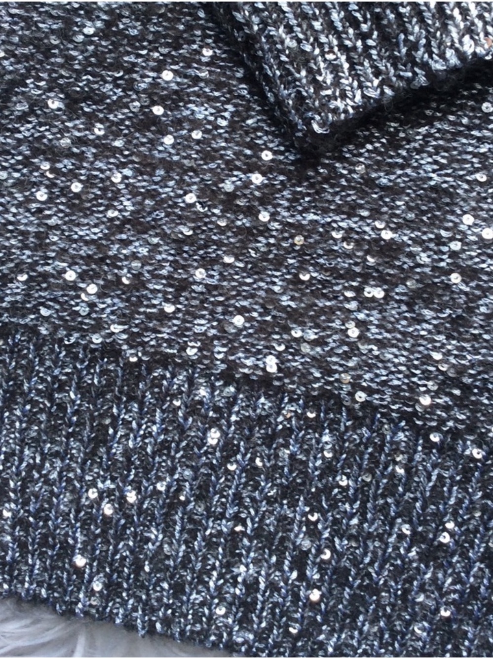 NWT WHBM Sequin Tunic Sweater - Picture 8 of 8